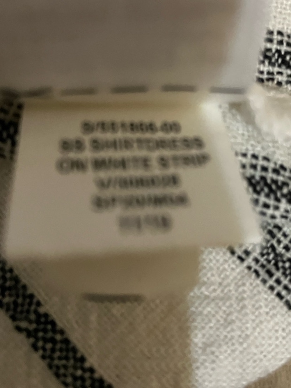 Old Navy vertical stripes women’s Shirtdress - Picture 6 of 10